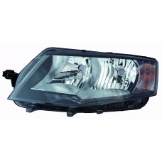 Skoda Octavia 2013-2019 Chrome Inner Halogen Head Lamp Unit Passenger Side